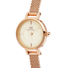 Load image into Gallery viewer, Daniel Wellington Petite Mini Champagne Melrose Watch 19mm