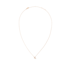 Load image into Gallery viewer, Zodiac Crystal Necklace Rose Gold
