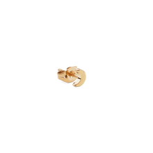 Load image into Gallery viewer, Moon Stud Gold