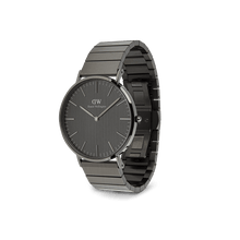 Load image into Gallery viewer, Classic Piano Link Graphite Unitone Watch