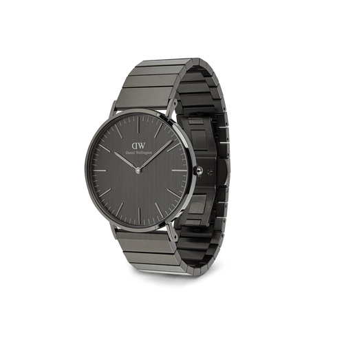 Classic Piano Link Graphite Unitone Watch