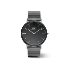 Load image into Gallery viewer, Daniel Wellington Classic Piano Link Onyx Unitone Watch