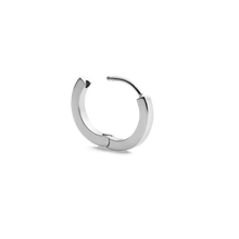 Load image into Gallery viewer, Daniel Wellington Hoop Earring Silver