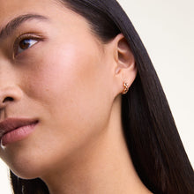 Load image into Gallery viewer, 3-Link Earrings Rose Gold