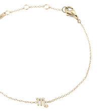 Load image into Gallery viewer, Daniel Wellington Crystal Zodiac Chain Bracelet Gold