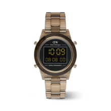 Load image into Gallery viewer, Daniel Wellington Retro Digital Dark Brown Watch