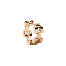 Load image into Gallery viewer, 3-Link Earrings Rose Gold