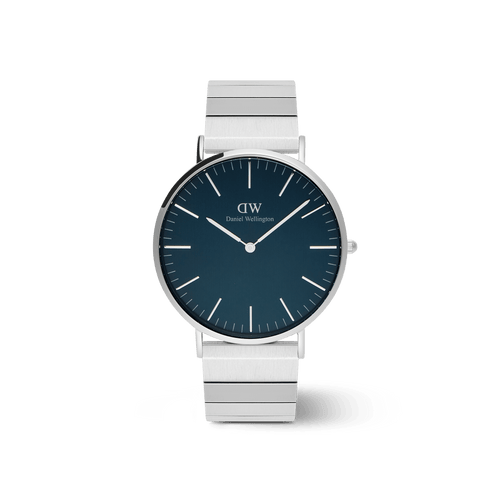Classic Piano Link Arctic Silver Watch