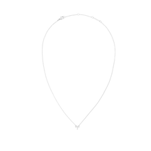 Load image into Gallery viewer, Zodiac Crystal Necklace Silver