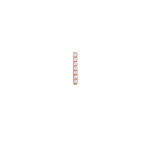 Load image into Gallery viewer, Crystal Bar Stud Rose Gold