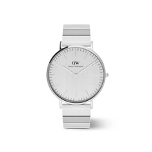Load image into Gallery viewer, Classic Piano Link Silver Unitone Watch