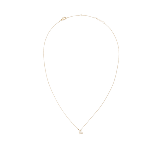 Zodiac Crystal Necklace Gold