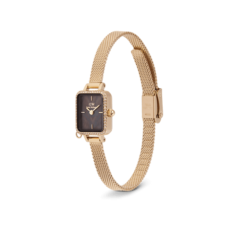 Quadro Mini Crystal Zodiac Evergold Watch