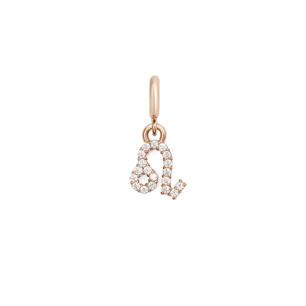 Zodiac Watch Charm Rose Gold