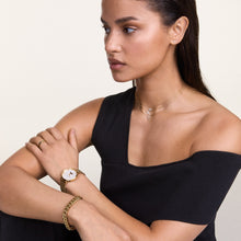 Load image into Gallery viewer, Daniel Wellington Zodiac Crystal Necklace Gold