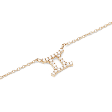 Load image into Gallery viewer, Daniel Wellington Zodiac Crystal Necklace Gold