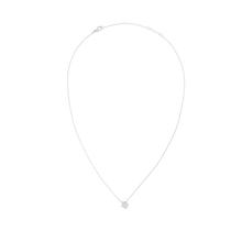 Load image into Gallery viewer, Zodiac Crystal Necklace Silver