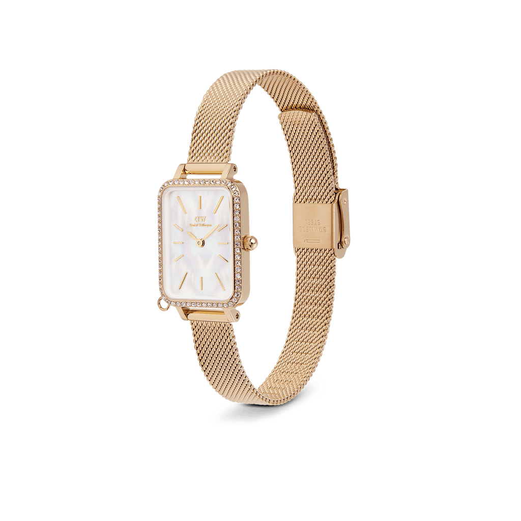 Quadro Crystal Zodiac Evergold Watch