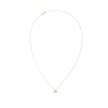 Load image into Gallery viewer, Zodiac Crystal Necklace Rose Gold