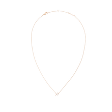 Load image into Gallery viewer, Zodiac Crystal Necklace Rose Gold