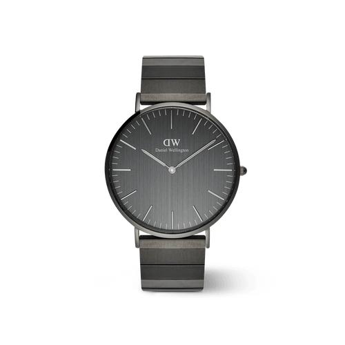 Classic Piano Link Graphite Unitone Watch