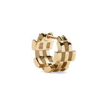 Load image into Gallery viewer, 5-Link Earrings Gold