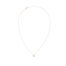 Load image into Gallery viewer, Zodiac Crystal Necklace Rose Gold