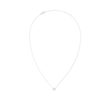 Load image into Gallery viewer, Zodiac Crystal Necklace Silver