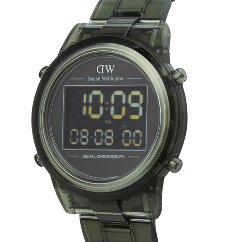 Retro Digital Dark Green Watch