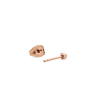 Load image into Gallery viewer, Crystal Stud Rose Gold