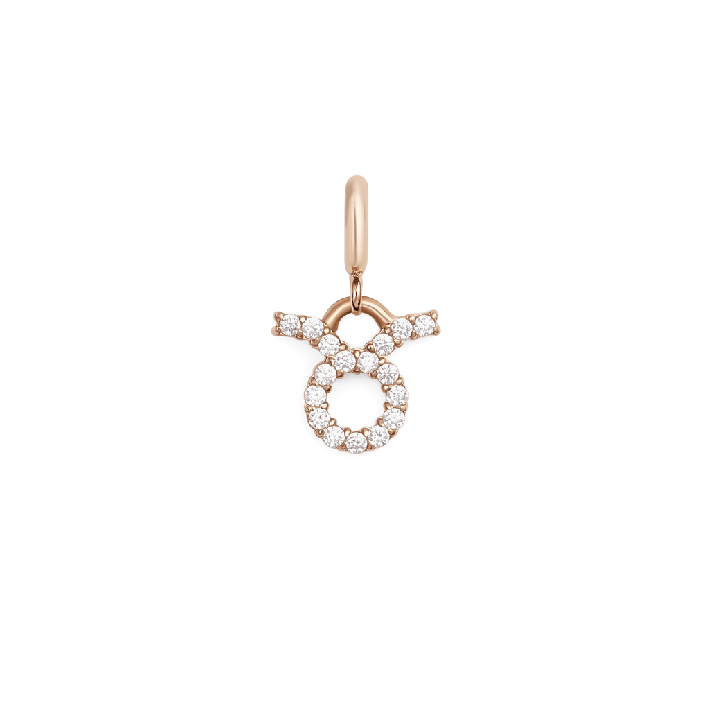 Zodiac Watch Charm Rose Gold