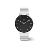 Daniel Wellington Classic Piano Link Onyx Silver Watch