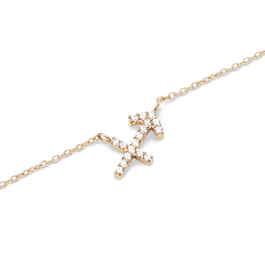 Daniel Wellington Zodiac Crystal Necklace Gold