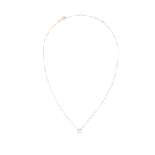 Load image into Gallery viewer, Zodiac Crystal Necklace Rose Gold