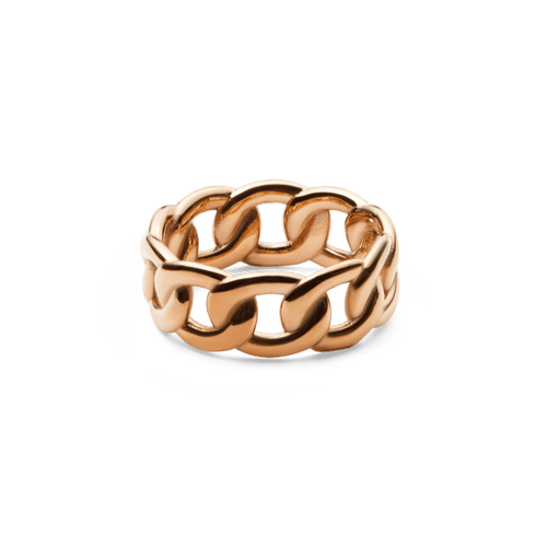 Daniel Wellington Chunky Chain Ring Rose Gold