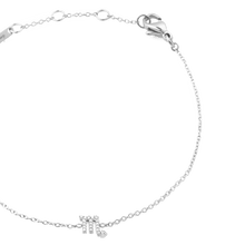 Load image into Gallery viewer, Daniel Wellington Crystal Zodiac Chain Bracelet Silver