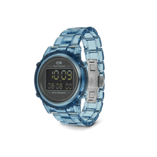 Load image into Gallery viewer, Retro Digital Light Blue Watch