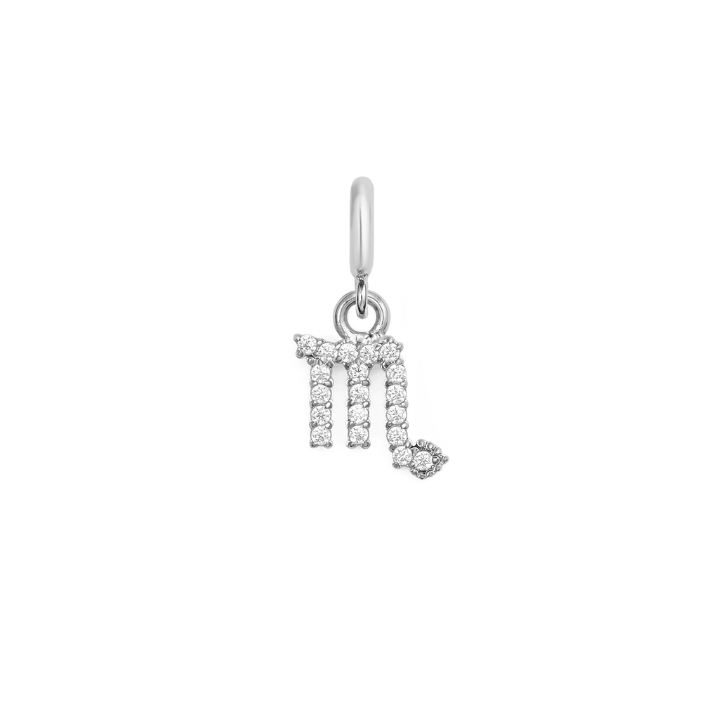 Zodiac Watch Charm Silver