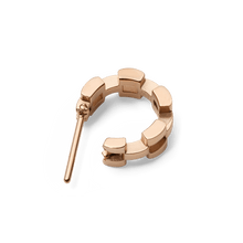 Load image into Gallery viewer, 3-Link Earrings Rose Gold
