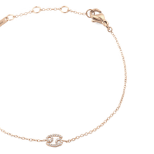 Load image into Gallery viewer, Daniel Wellington Crystal Zodiac Chain Bracelet Rose Gold