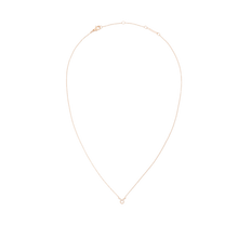 Load image into Gallery viewer, Zodiac Crystal Necklace Rose Gold