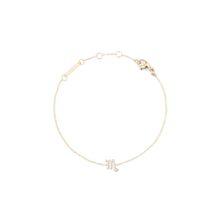 Load image into Gallery viewer, Daniel Wellington Crystal Zodiac Chain Bracelet Gold