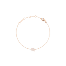 Load image into Gallery viewer, Daniel Wellington Crystal Zodiac Chain Bracelet Rose Gold