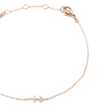 Load image into Gallery viewer, Daniel Wellington Crystal Zodiac Chain Bracelet Rose Gold