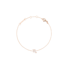 Load image into Gallery viewer, Daniel Wellington Crystal Zodiac Chain Bracelet Rose Gold