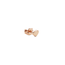 Load image into Gallery viewer, Daniel Wellington Heart Stud Rose Gold