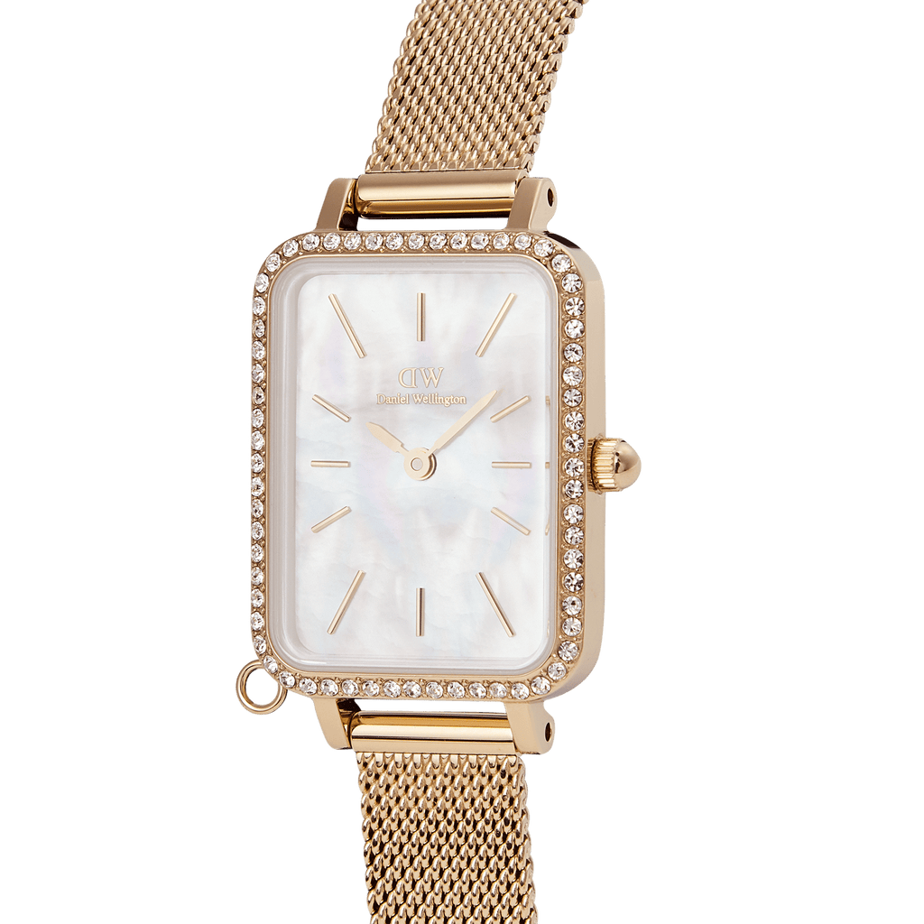 Quadro Crystal Zodiac Evergold Watch