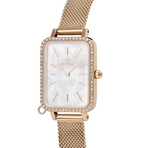 Quadro Crystal Zodiac Evergold Watch
