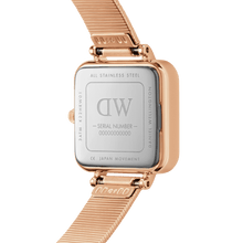 Load image into Gallery viewer, Daniel Wellington Quadro Studio 22x22 Rose Gold &amp; White Watch