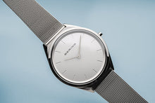 Load image into Gallery viewer, Bering Ultra Slim Silver Mesh Watch